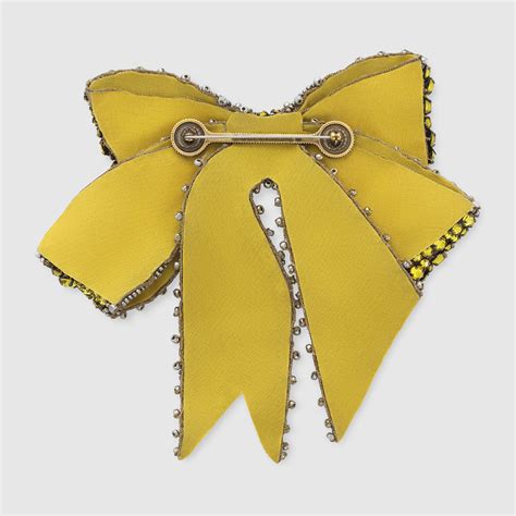 gucci bow tie brooch|gucci brooch price.